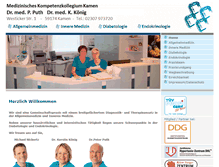 Tablet Screenshot of diabetestreffpunkt.de